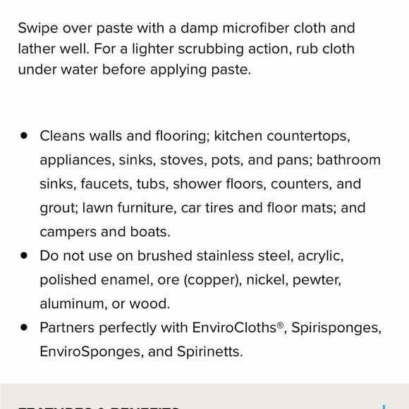 Norwex Cleaning Paste NWT - Picture 7 of 12